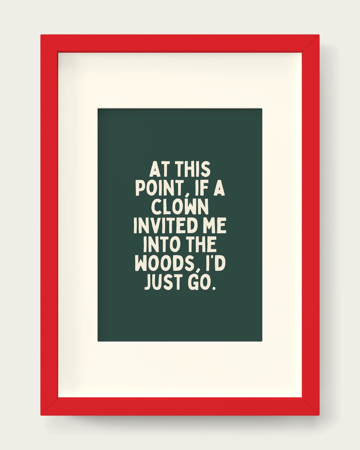 Forest-Green/Red+mount