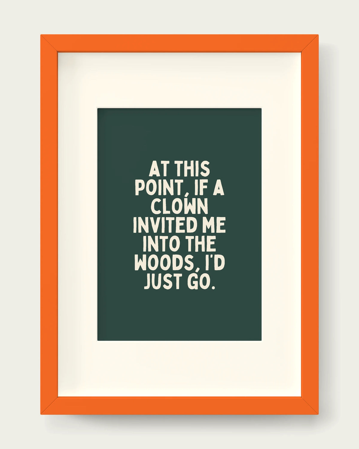 Forest-Green/Orange+mount