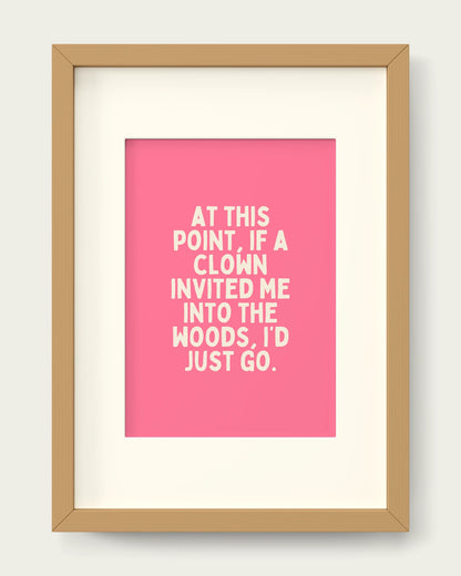 Watermelon/Oak+mount