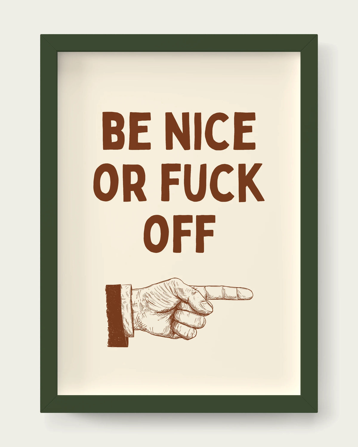 Pecan/Dark Green