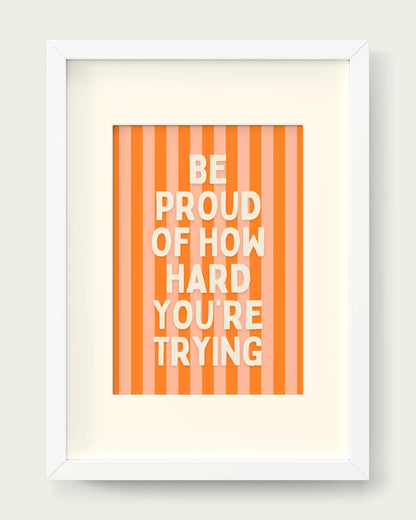 Orange/White+mount