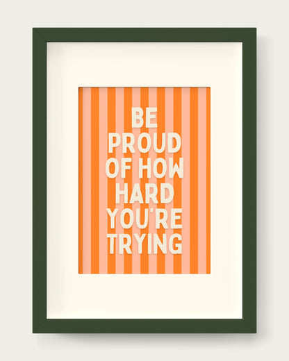 Orange/Dark Green+mount