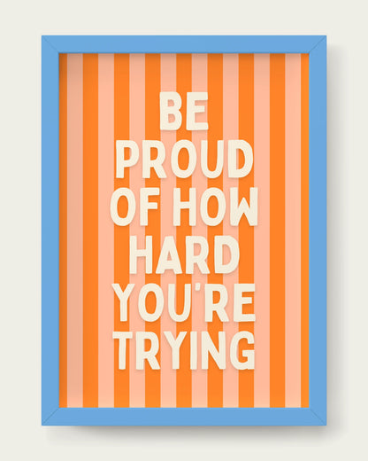 Orange/Sky Blue