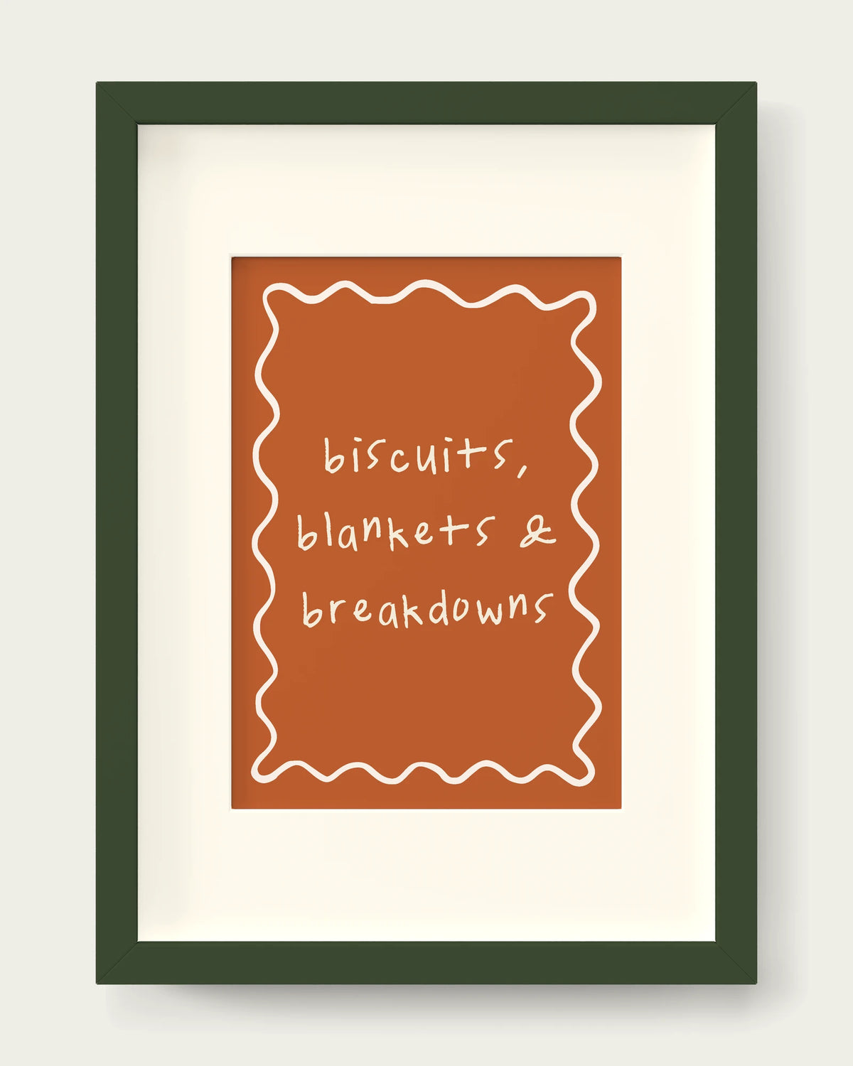 Rust/Dark Green+mount