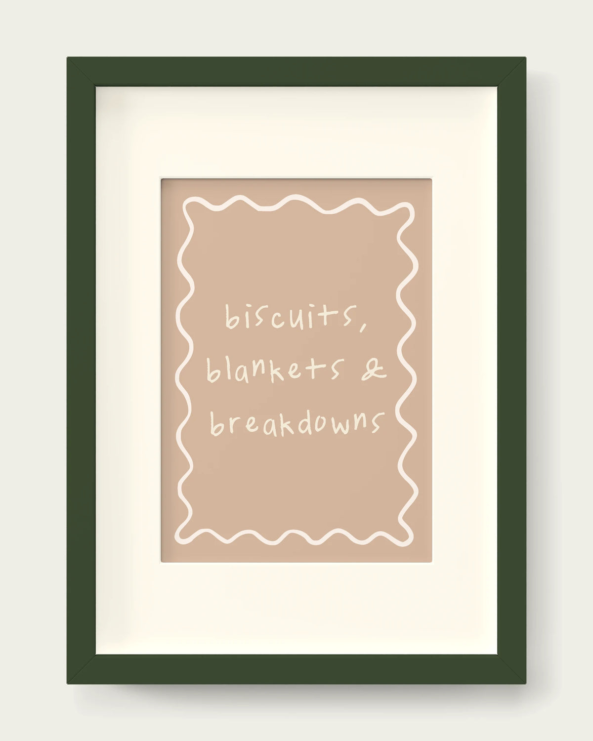 Toast/Dark Green+mount