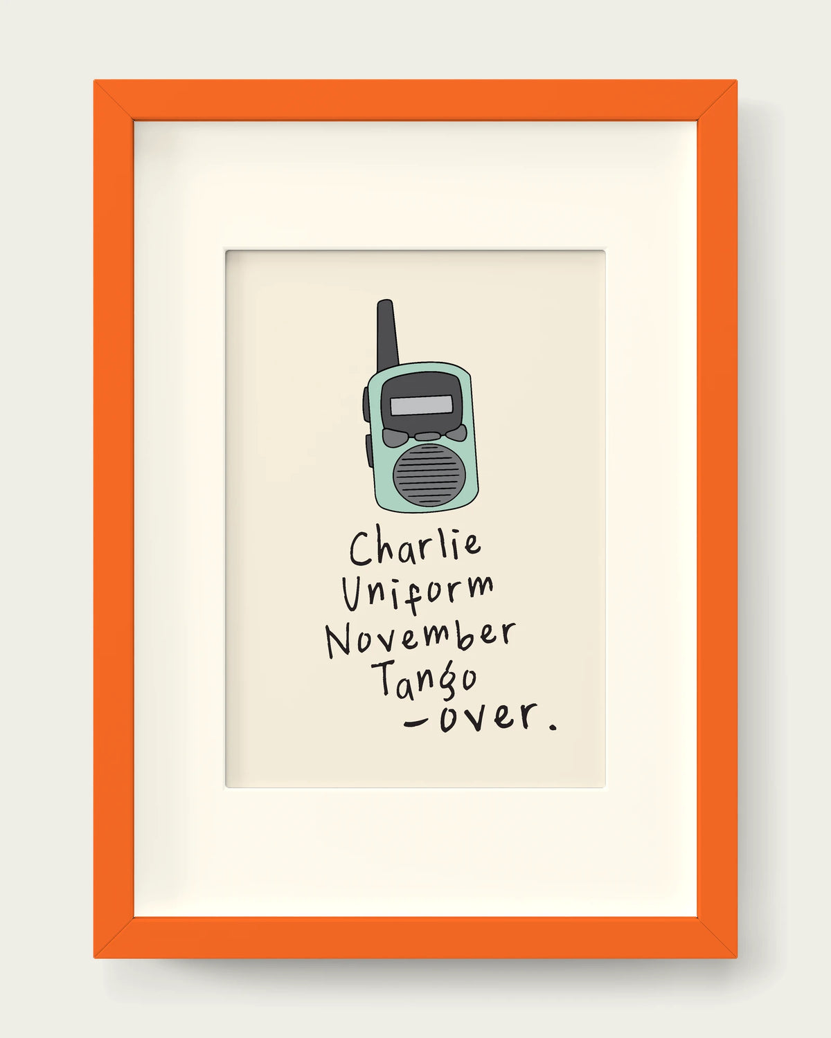 Seafoam/Orange+mount