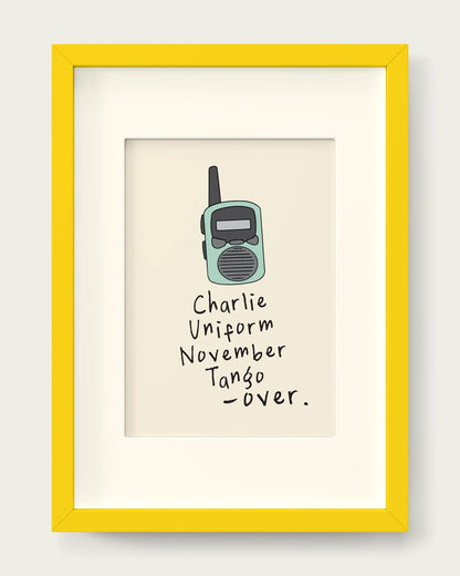 Seafoam/Yellow+mount