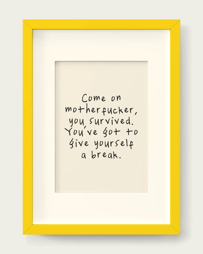 Black-&-Cream/Yellow+mount