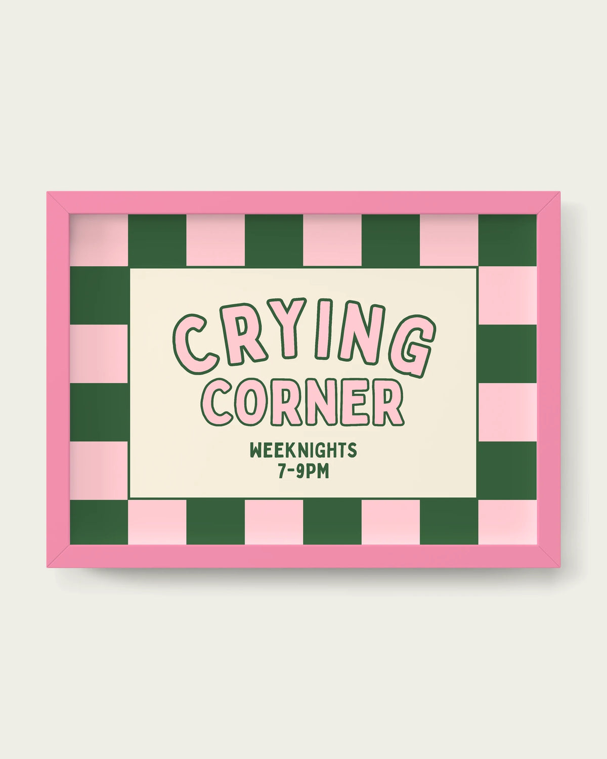 Hunter-Green/Pink