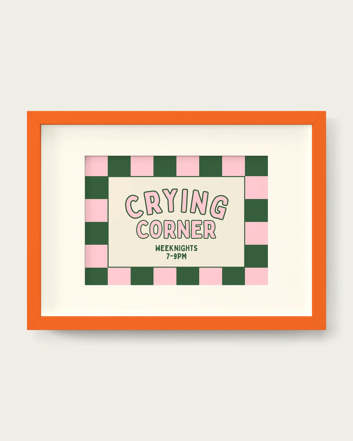 Hunter-Green/Orange+mount