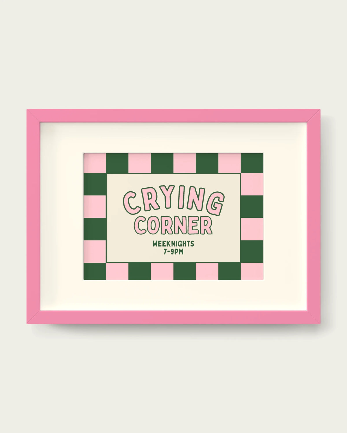 Hunter-Green/Pink+mount