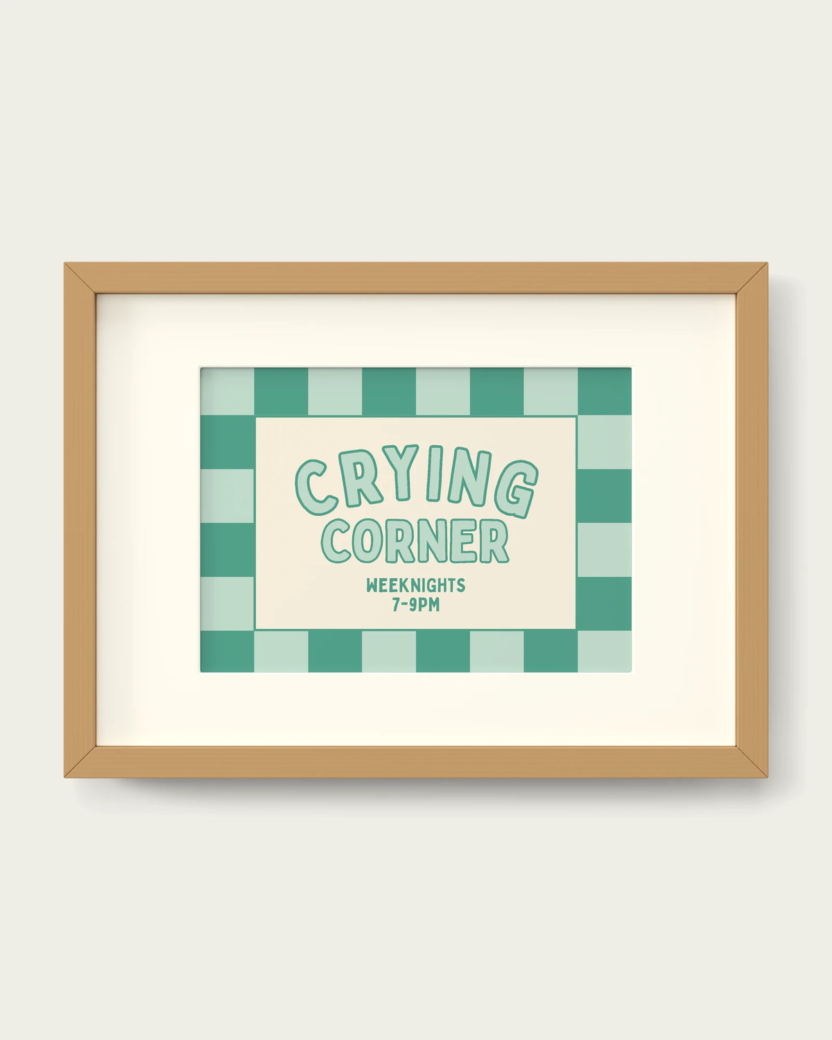 Vivid-Teal/Oak+mount