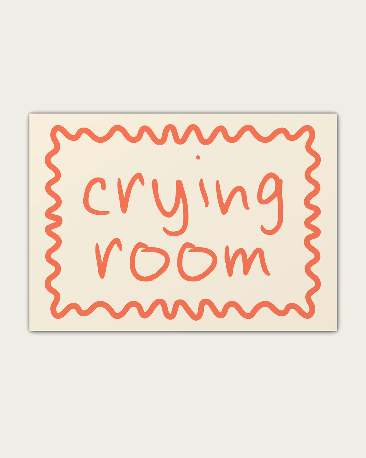 Coral/Unframed