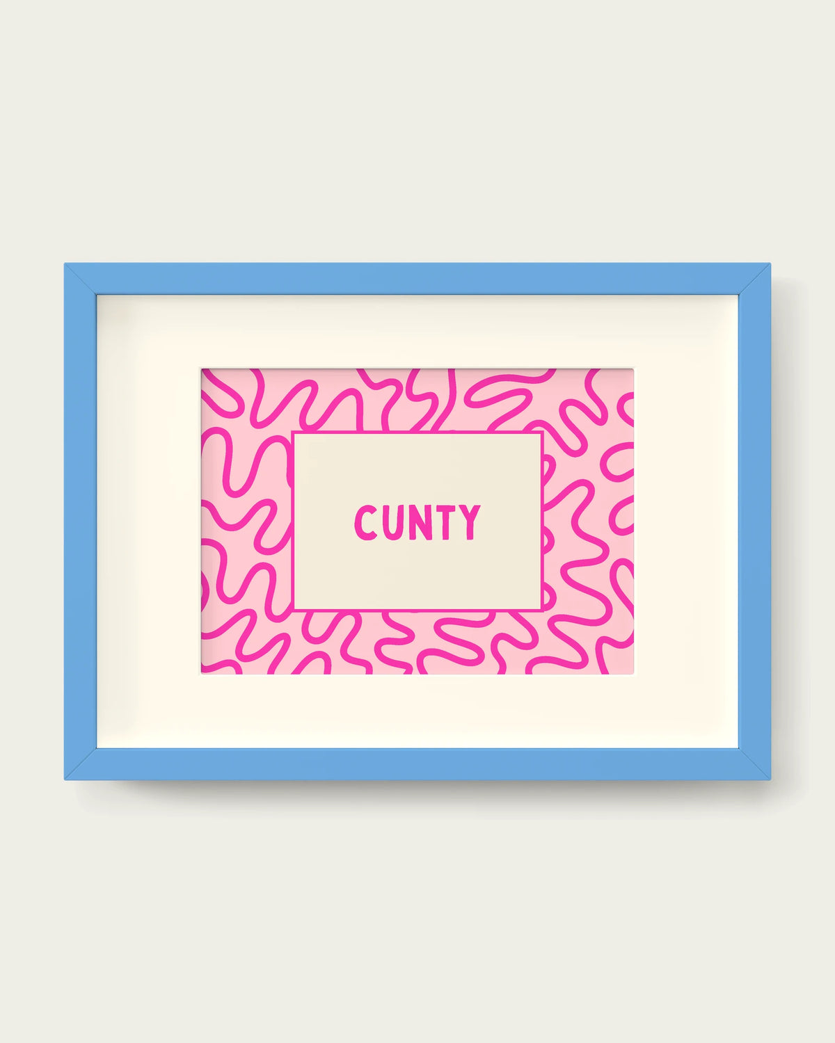 Hot-Pink/Sky Blue+mount