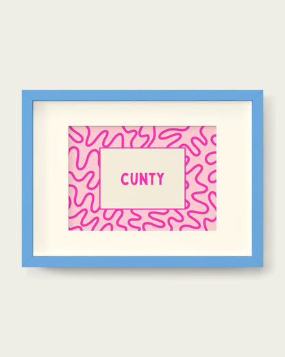 Hot-Pink/Sky Blue+mount