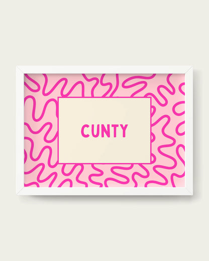 Hot-Pink/White