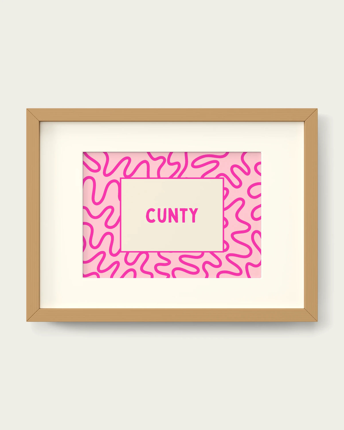 Hot-Pink/Oak+mount