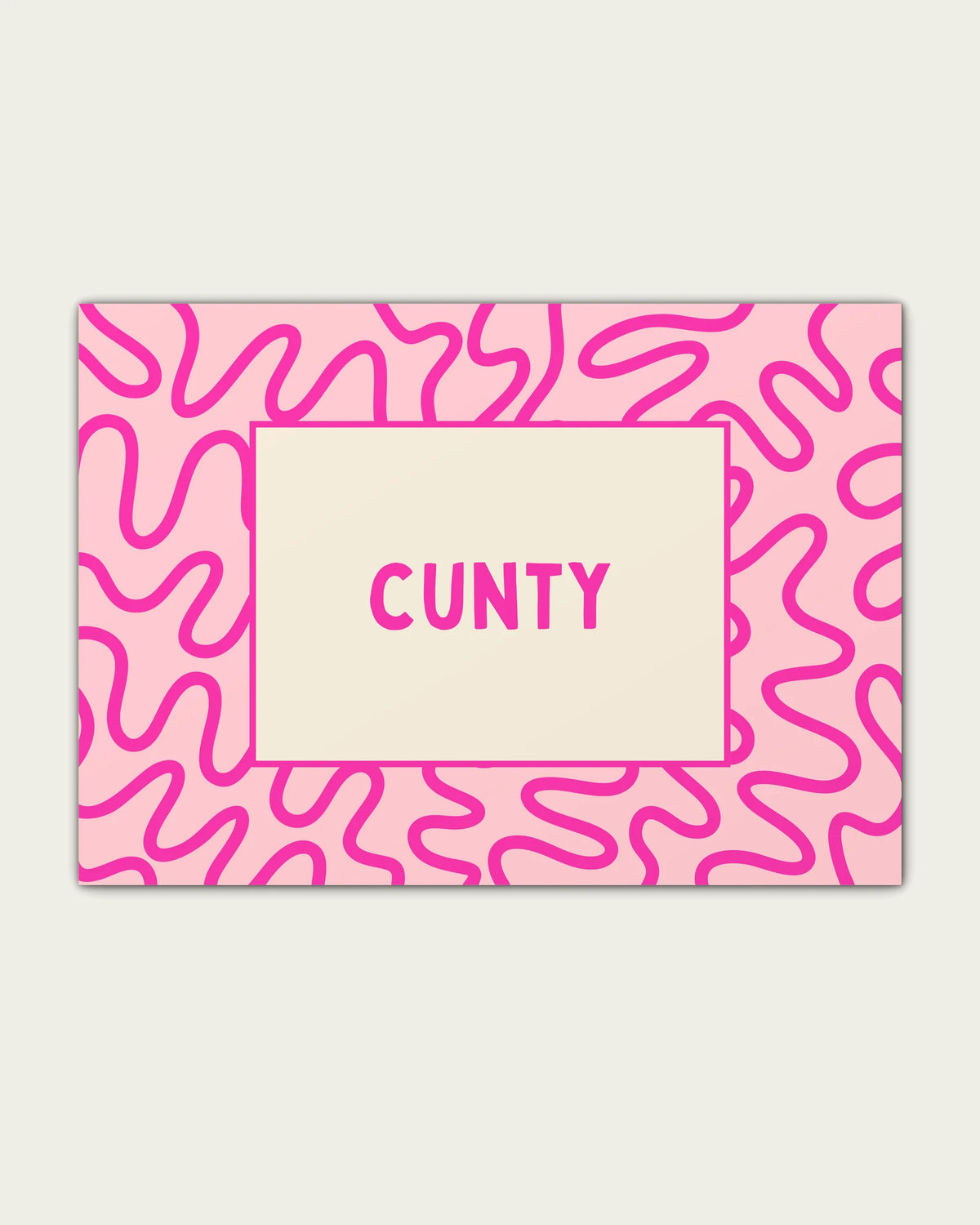 Hot-Pink/Unframed