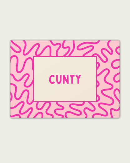 Hot-Pink/Unframed