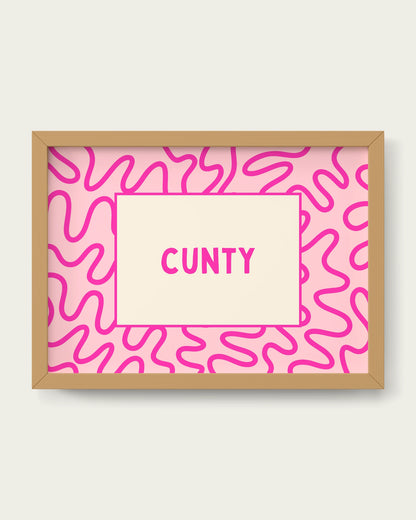 Hot-Pink/Oak
