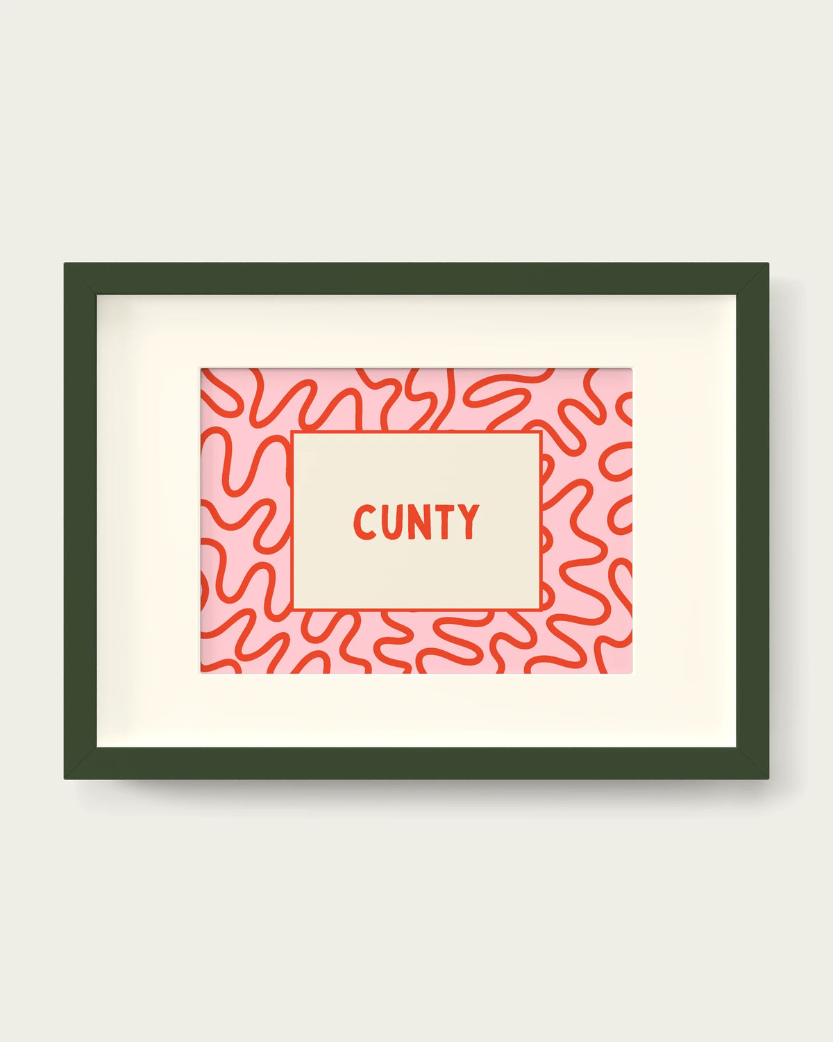 Lobster/Dark Green+mount
