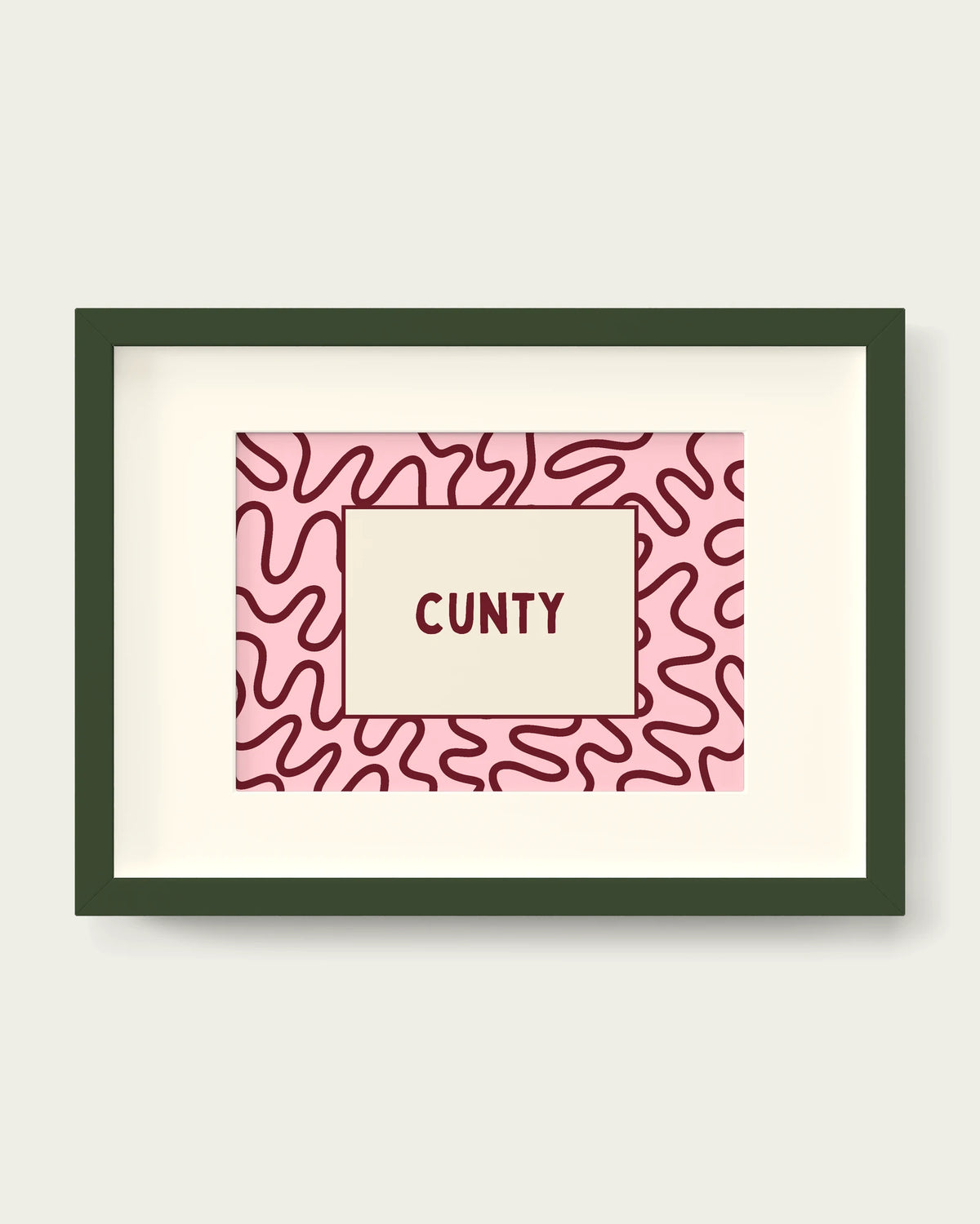 Plum/Dark Green+mount