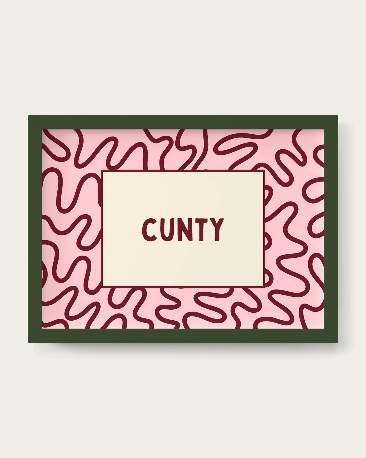 Plum/Dark Green