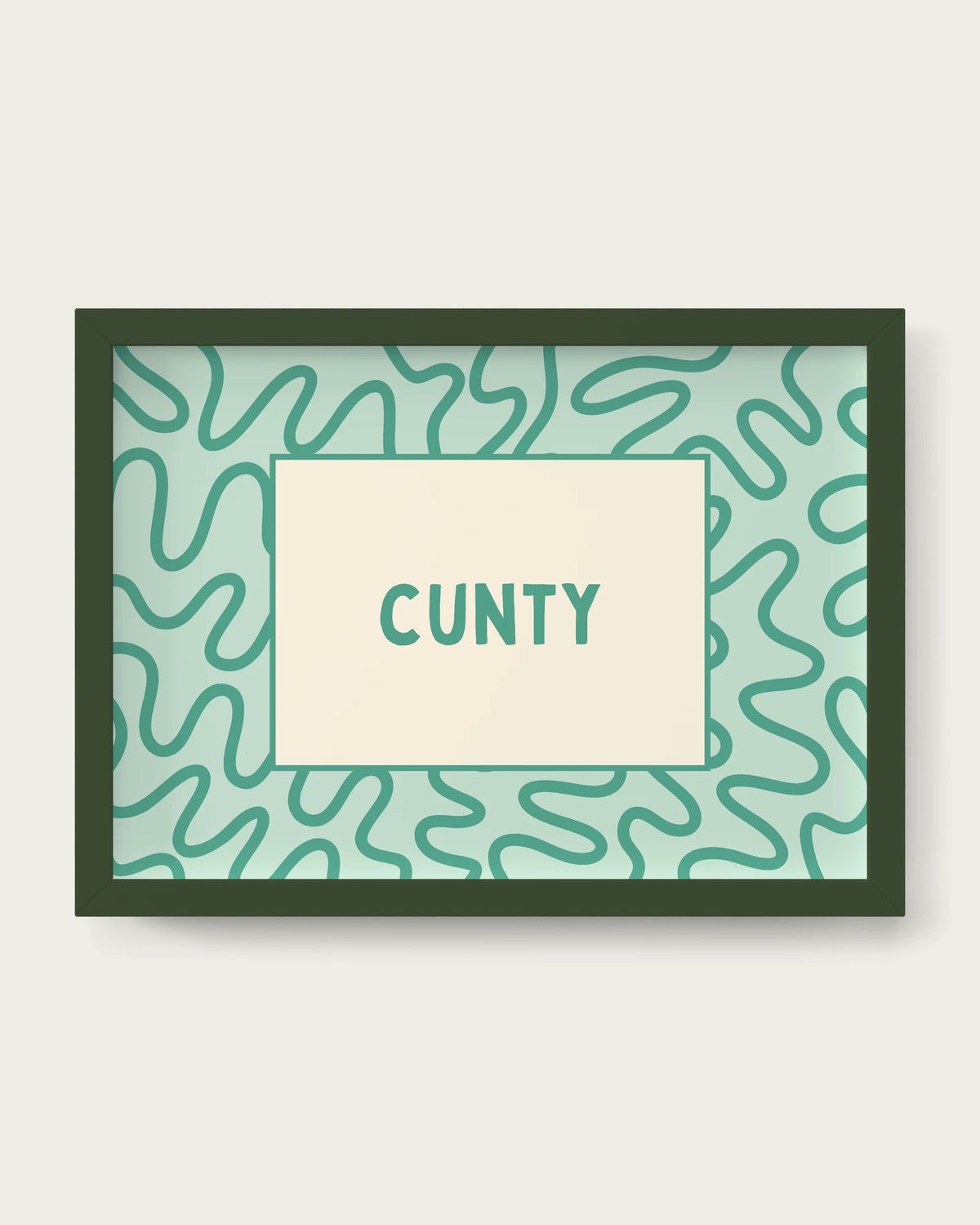 Vivid-Teal/Dark Green