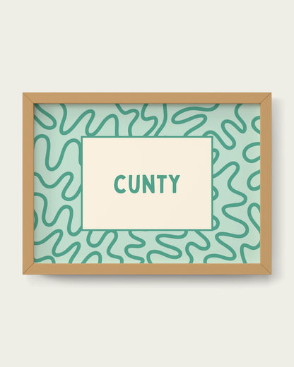 Vivid-Teal/Oak