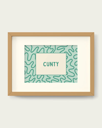 Vivid-Teal/Oak+mount