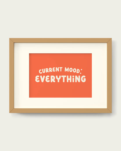 Coral/Oak+mount
