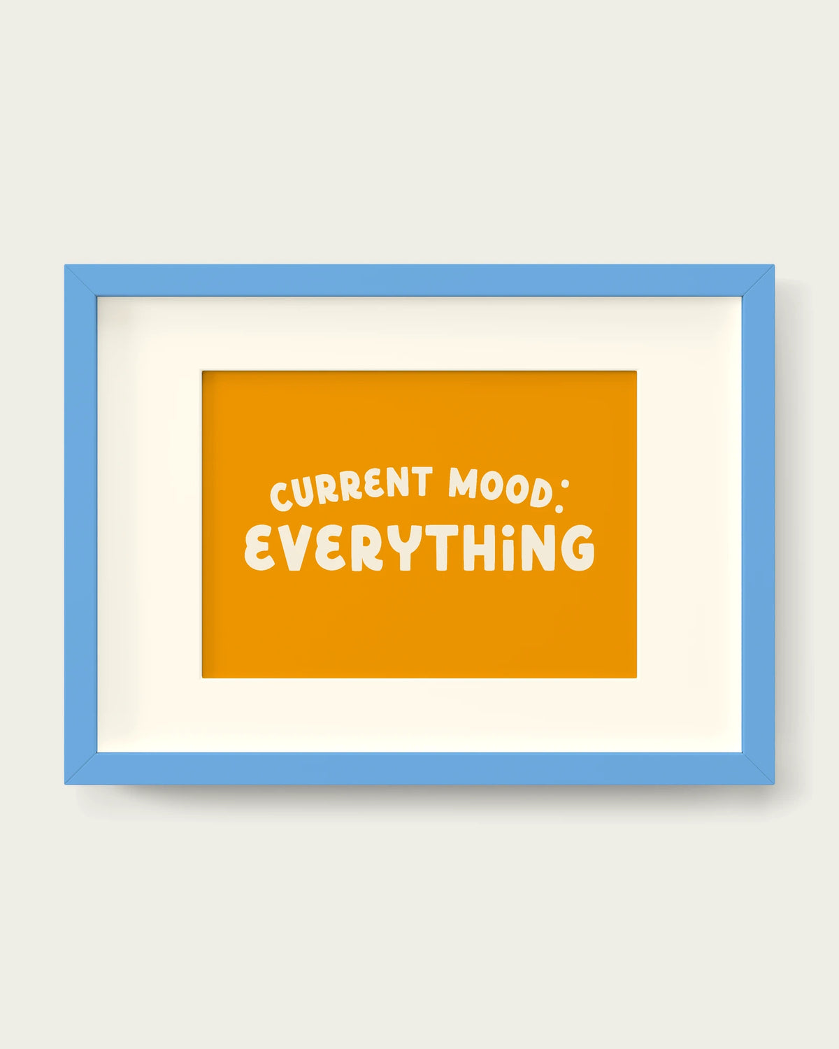 Mustard/Sky Blue+mount