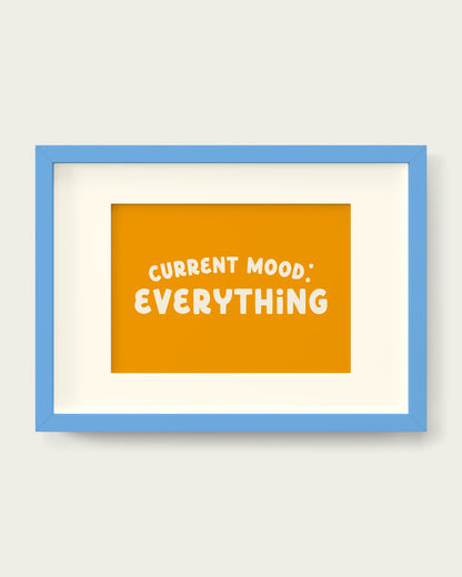 Mustard/Sky Blue+mount