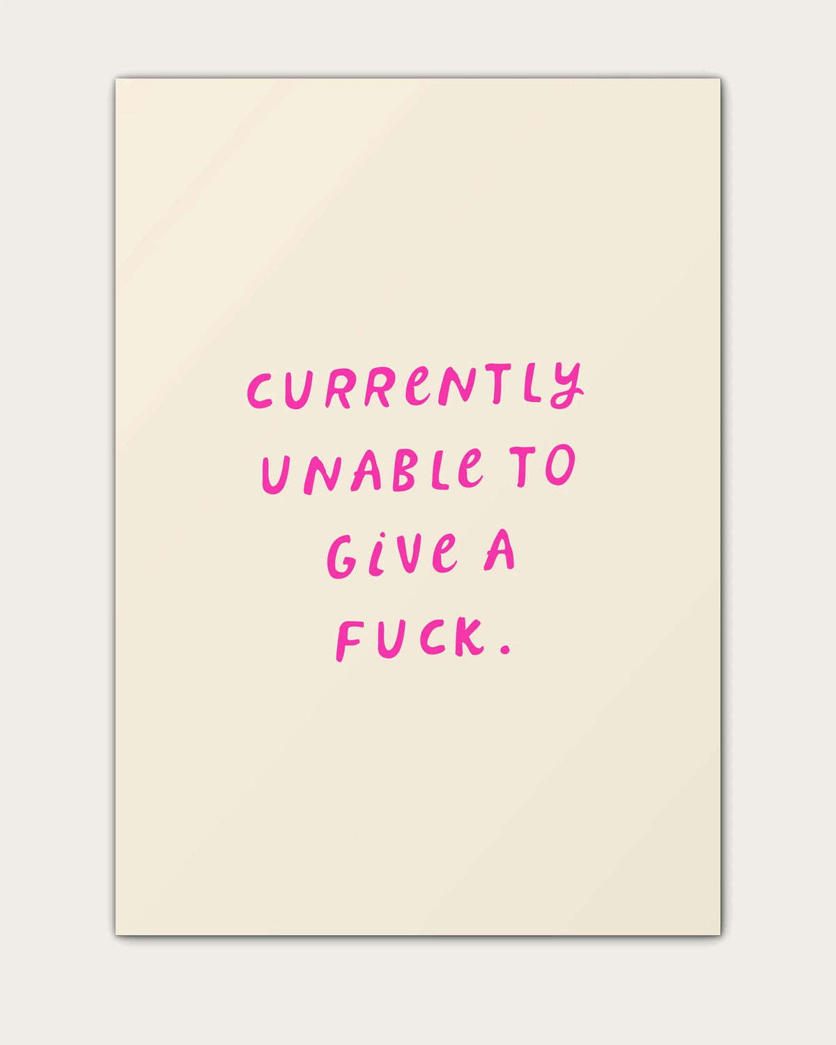Hot-Pink/Unframed