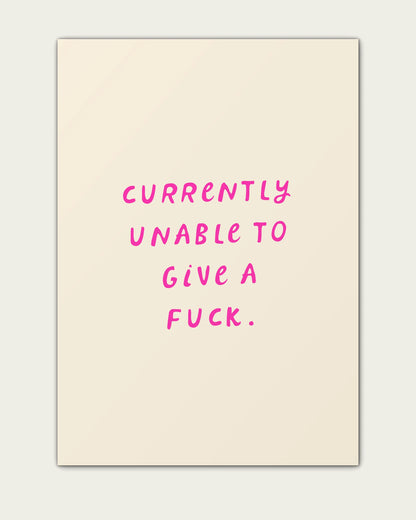Hot-Pink/Unframed
