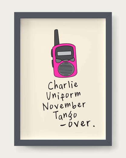 Hot-Pink/Dark Grey