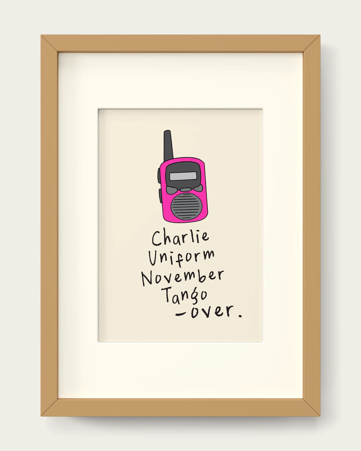 Hot-Pink/Oak+mount
