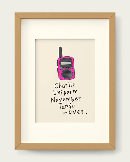Hot-Pink/Oak+mount