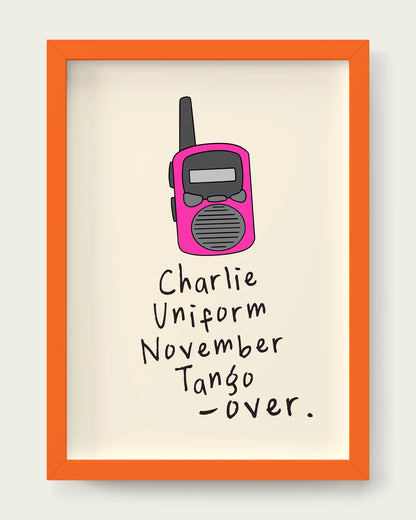 Hot-Pink/Orange