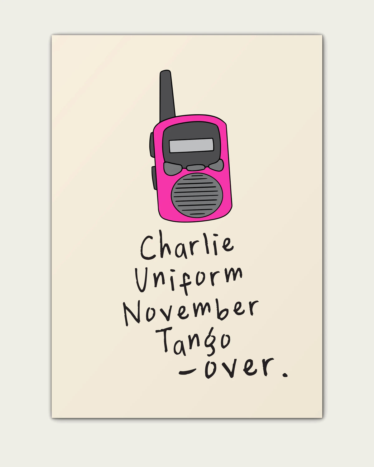 Hot-Pink/Unframed