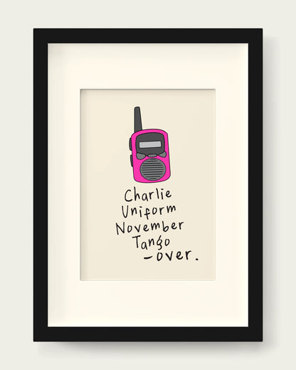 Hot-Pink/Black+mount