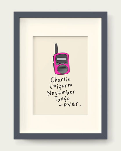 Hot-Pink/Dark Grey+mount