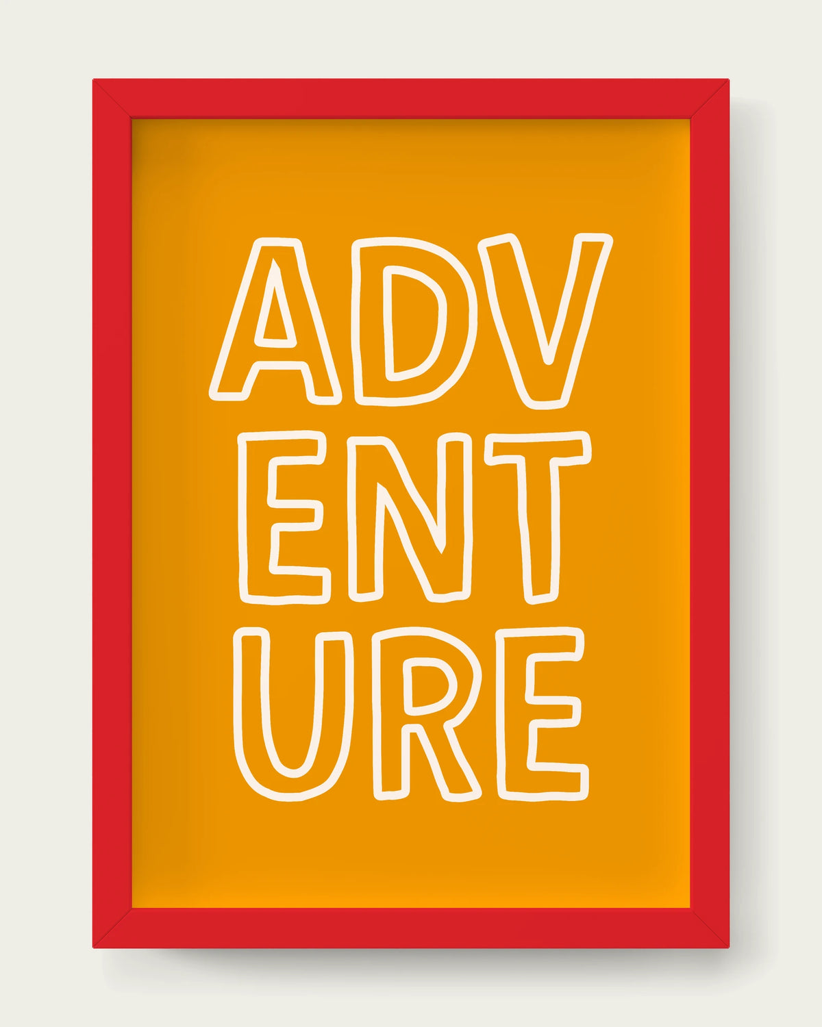 Mustard/Red
