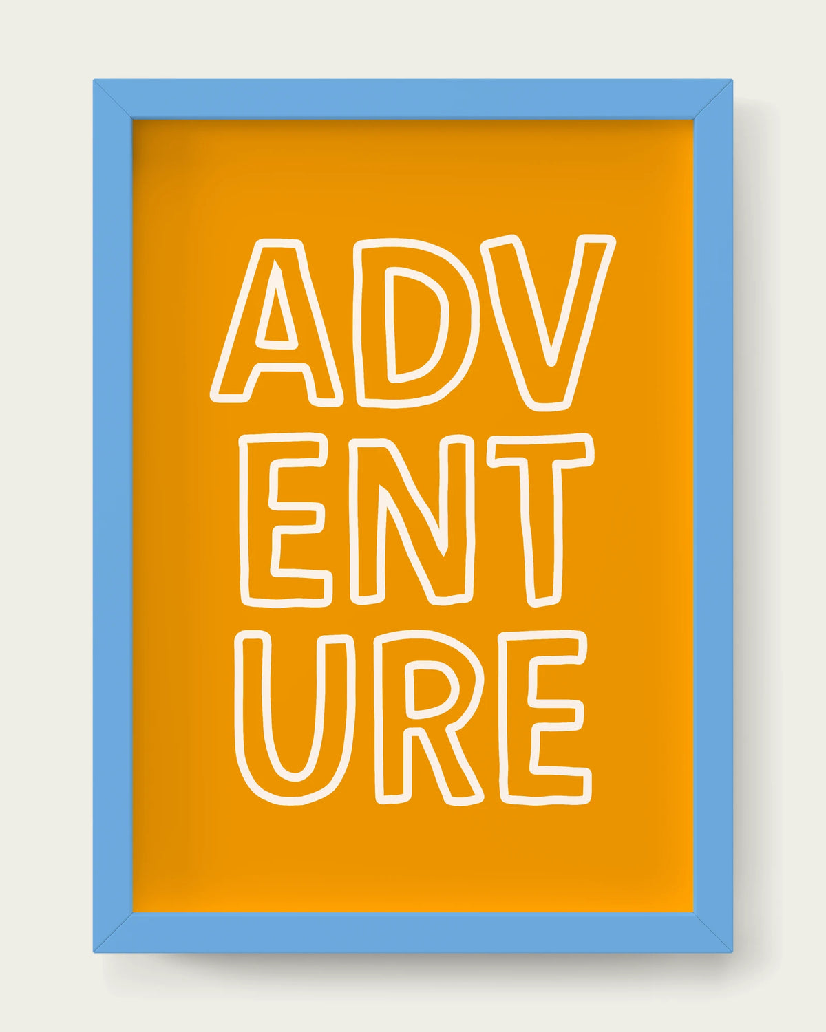 Mustard/Sky Blue