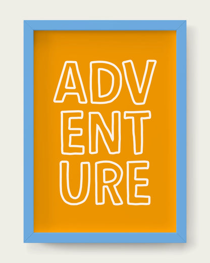 Mustard/Sky Blue