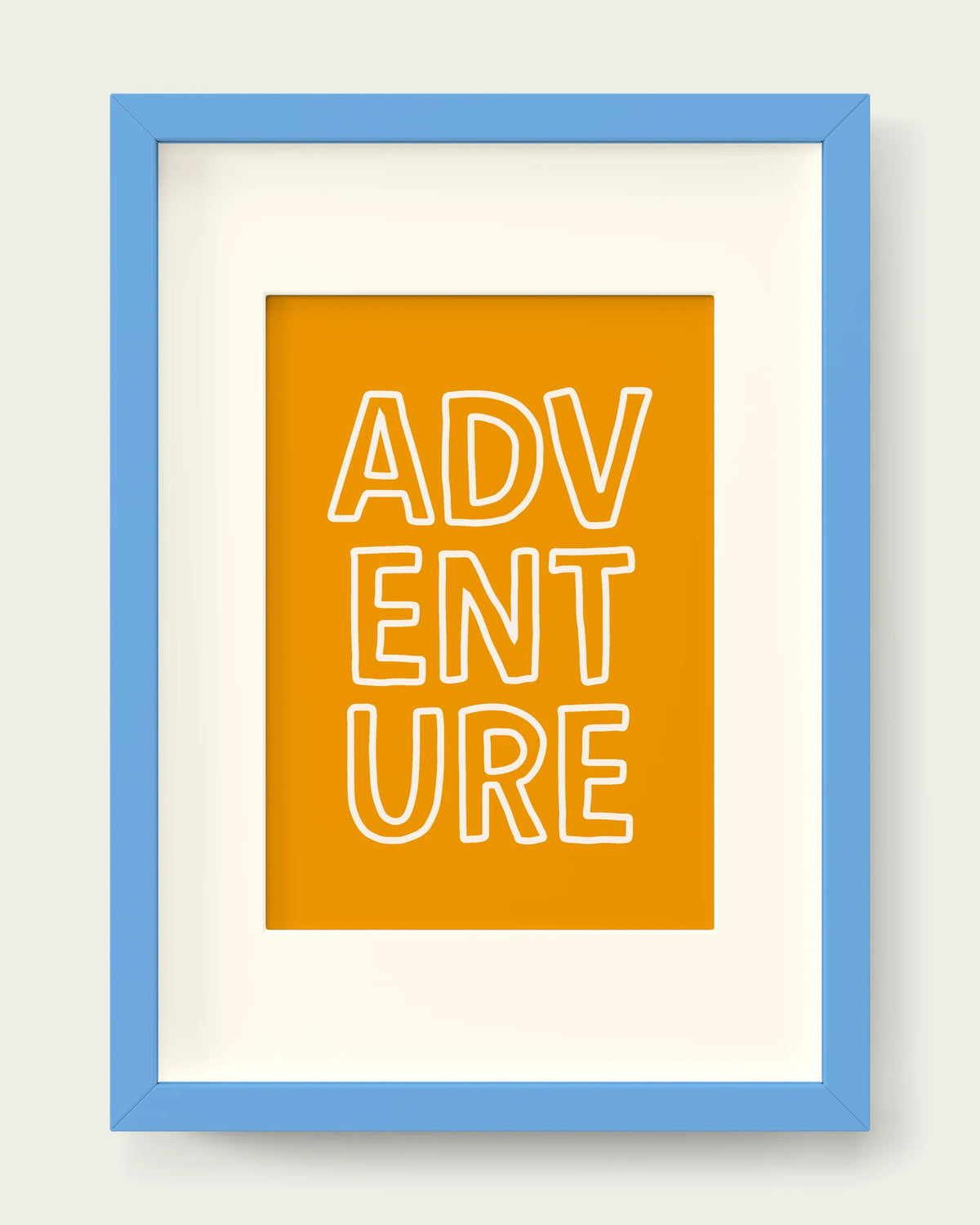 Mustard/Sky Blue+mount