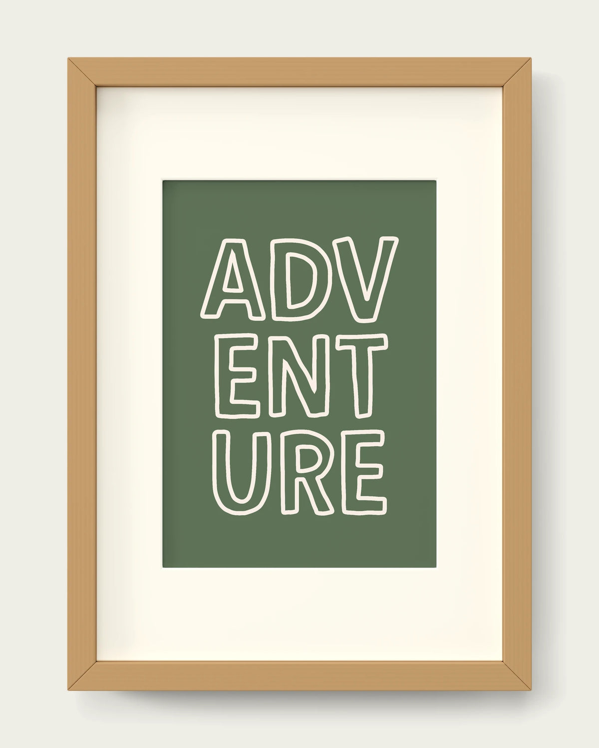Olive-Green/Oak+mount