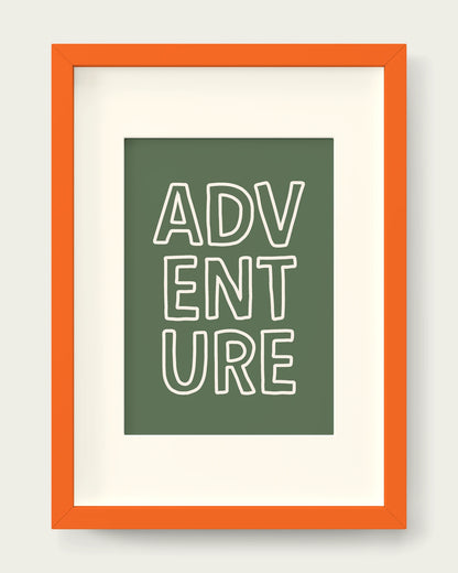 Olive-Green/Orange+mount