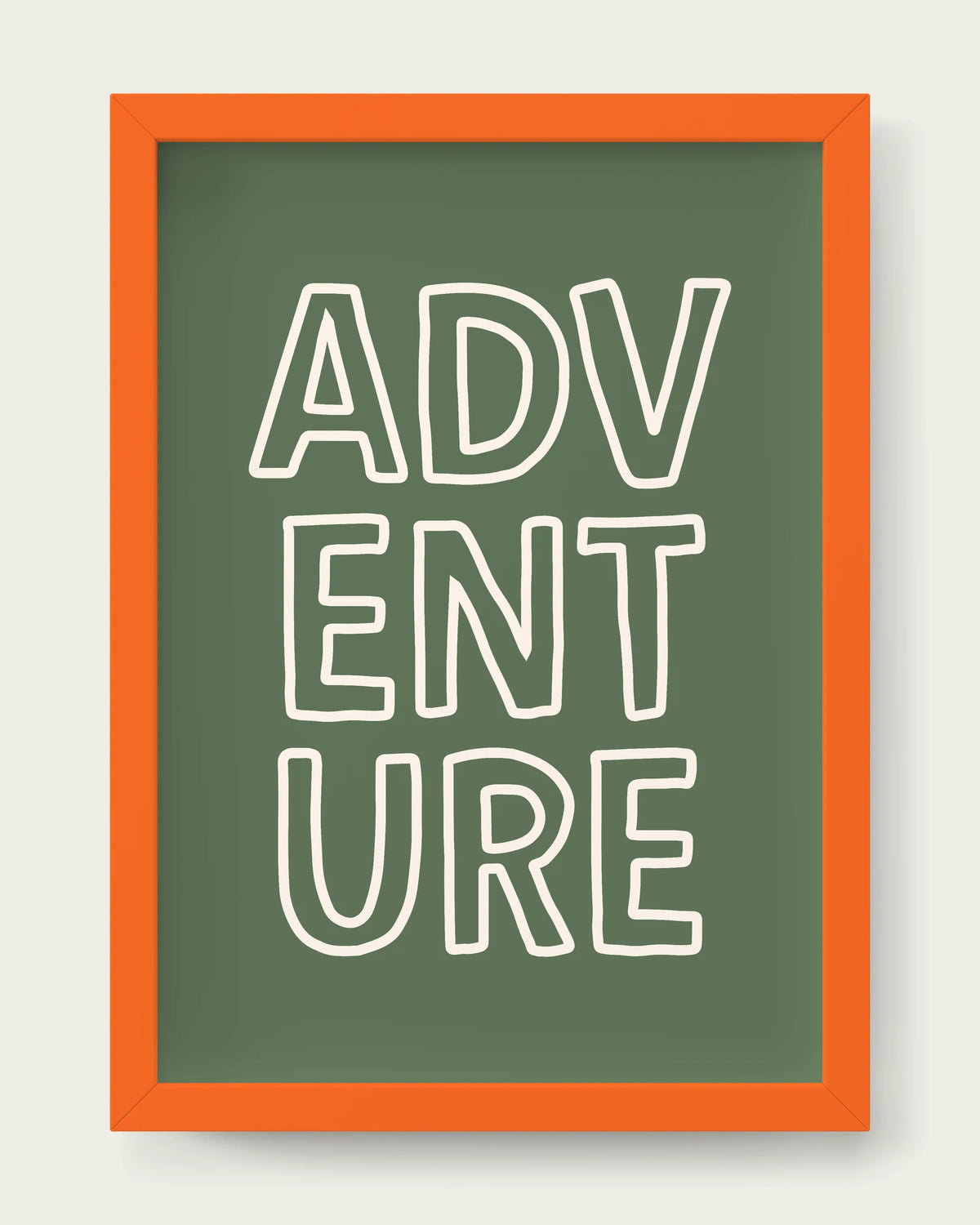 Olive-Green/Orange