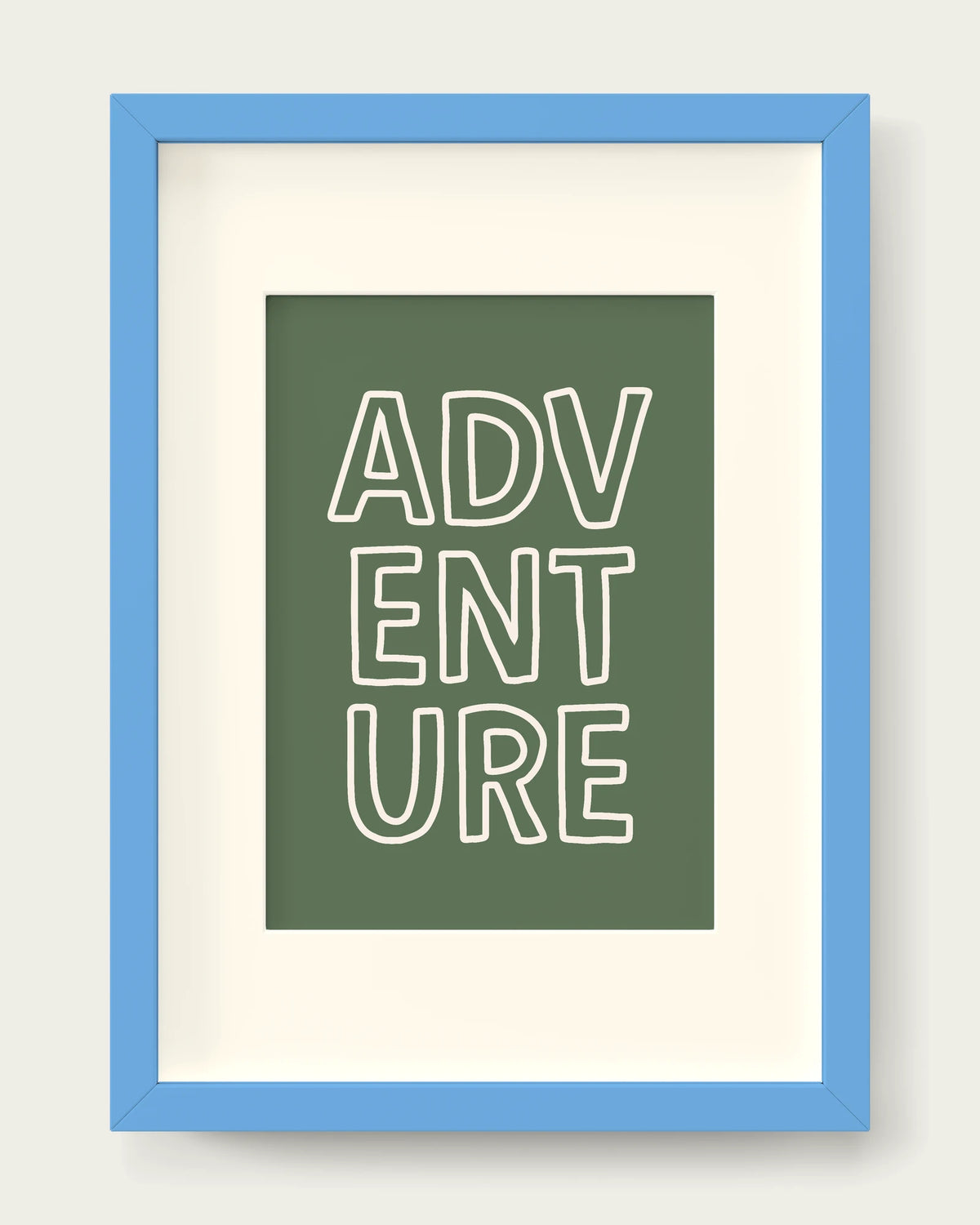 Olive-Green/Sky Blue+mount